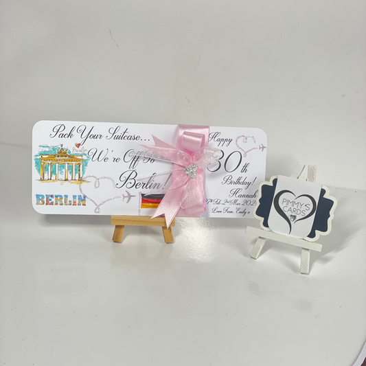 Reveal Boarding Pass Tickets-Berlin
