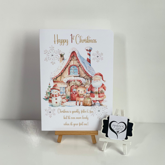 1st Christmas Santa's North Pole-Generic Christmas Cards