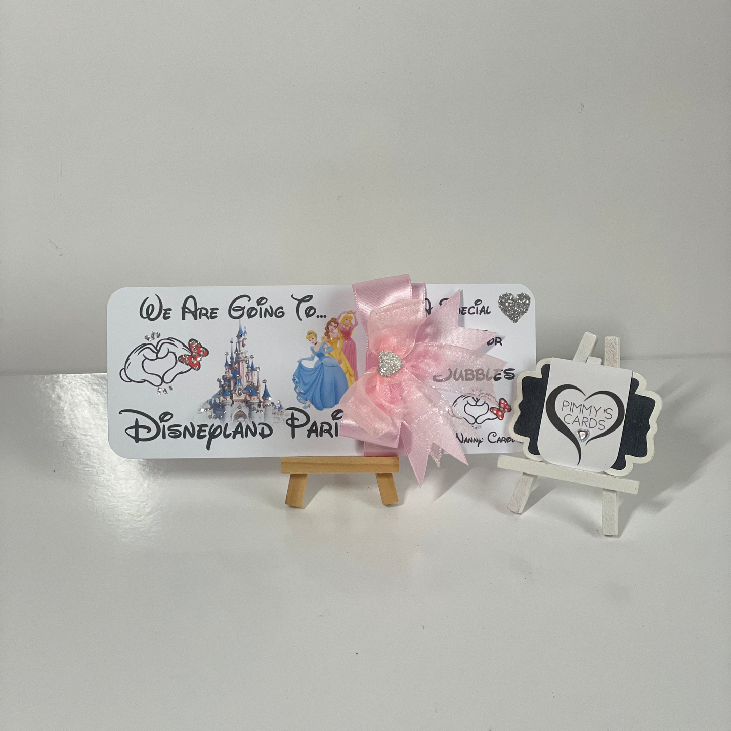 Reveal Boarding Pass Ticket- Disneyland Paris Princesses