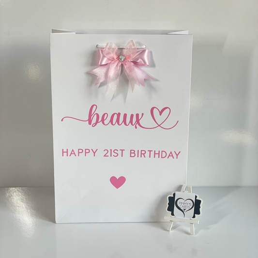 Pink Theme Deluxe Gift Bag