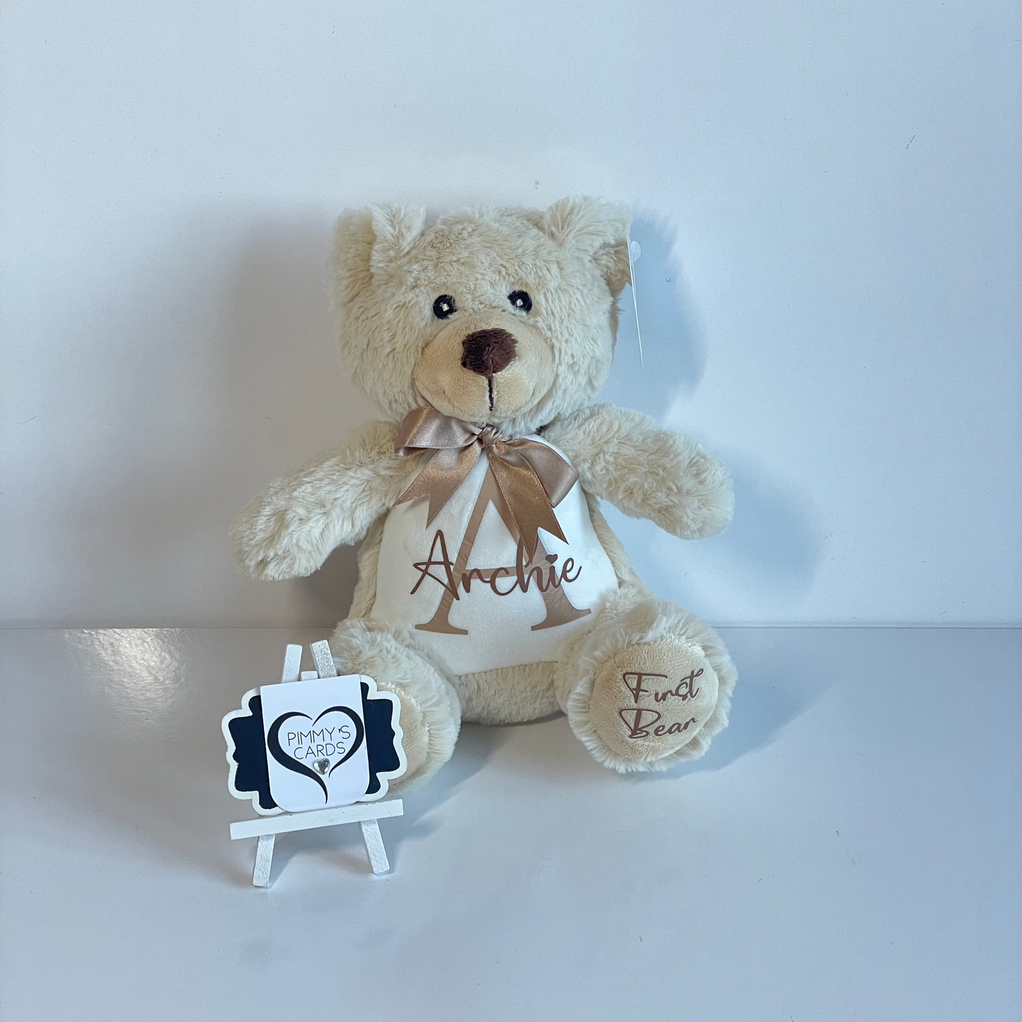 First Bear- Brown Teddy Bear - Pimmy's Soft Cuddlers