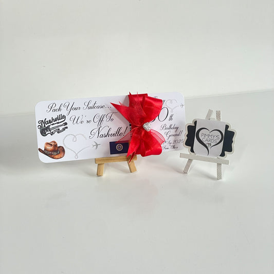 Reveal Boarding Pass Tickets-Nashville