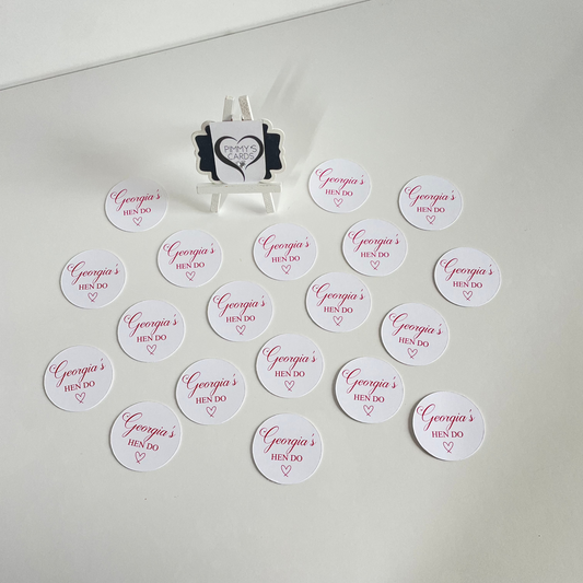 Personalised Drink Toppers - Pack Of 13
