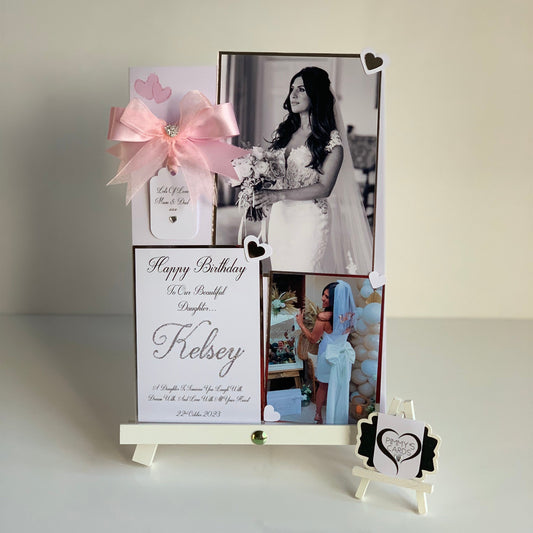 Double Deluxe Birthday Photo Card