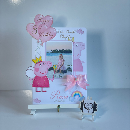 Peppa Pig Photo 3D Pop Out Card