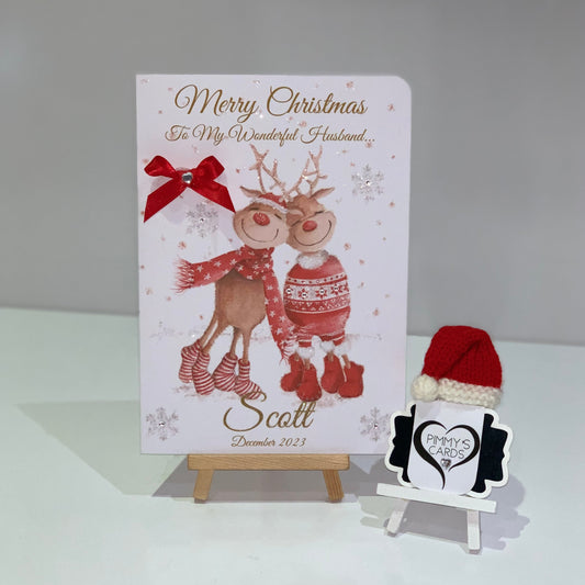 Christmas Couple Reindeers