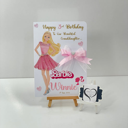 Barbie Themed Card
