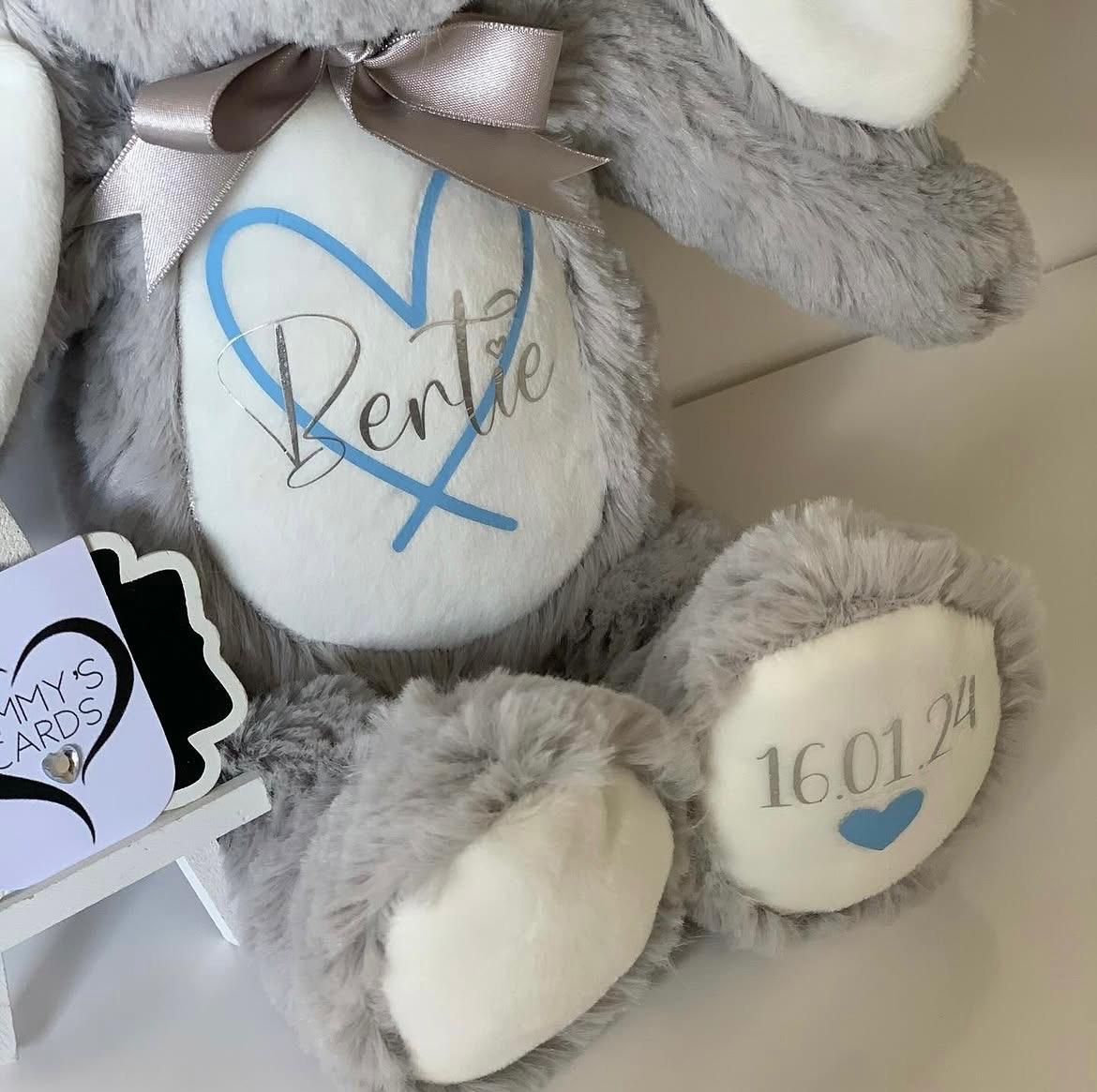 Grey Bunny - Pimmy's Soft Cuddlers