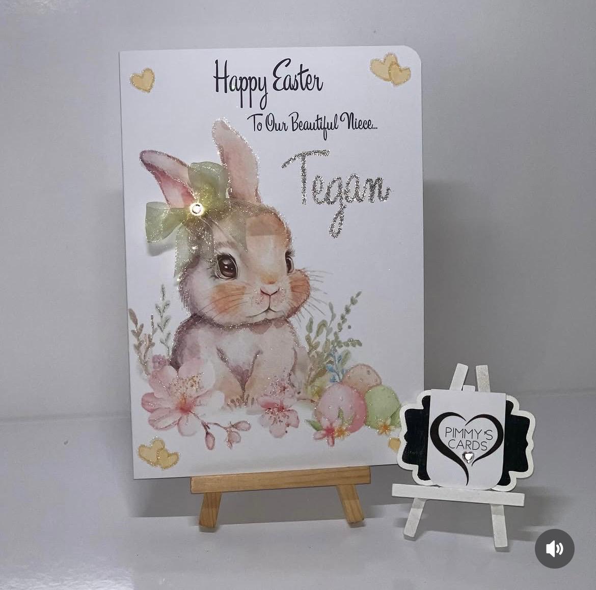 Adorable Easter Bunny Card